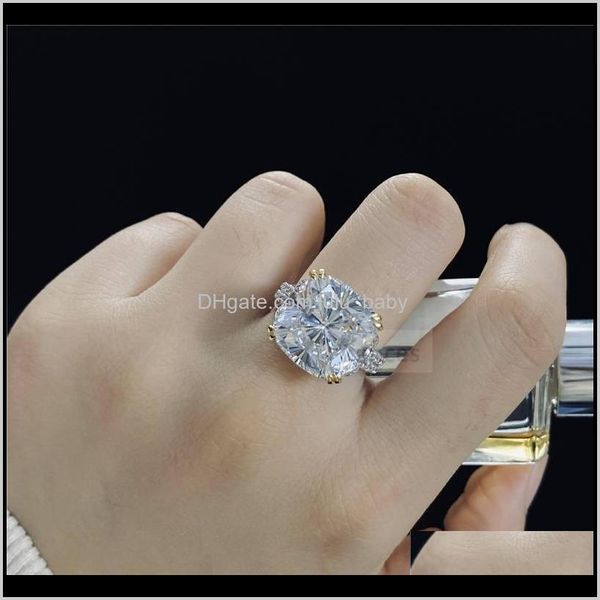band rings jewelry drop delivery 2021 925 sterling sier sparkling square pink yellow white high carbon diamond ring women jewery gifts drlfj, Silver
band rings jewelry drop delivery 2021 925 sterling sier sparkling square pink yellow white high carbon diamond ring women jewery gifts drlfj, Silver