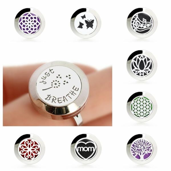 20mm tree of life diffuser locket ring resizable dropship essential oils 316l stainless steel 10pcs pads cluster rings, Golden;silver
20mm tree of life diffuser locket ring resizable dropship essential oils 316l stainless steel 10pcs pads cluster rings, Golden;silver