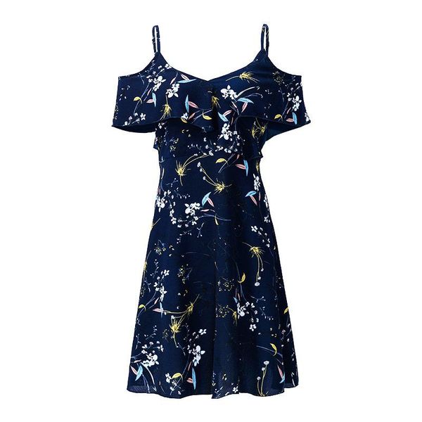 dress women's summer shoulder print boho beach ladies with flower-v-floral cleavage girl dressed m30247, Black;gray
dress women's summer shoulder print boho beach ladies with flower-v-floral cleavage girl dressed m30247, Black;gray