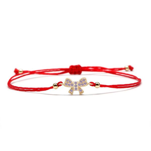 charm bracelets exquisite shiny zircon bow knot bracelet elegant pendant adjustable braided rope chain bangle women jewelry couple present, Golden;silver
charm bracelets exquisite shiny zircon bow knot bracelet elegant pendant adjustable braided rope chain bangle women jewelry couple present, Golden;silver