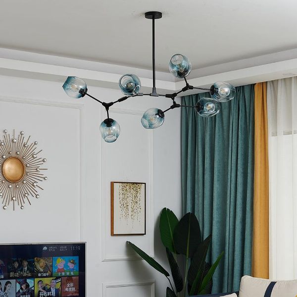 modern led chandeliers nordic design glass ball lighting for living room bedroom home indoor deco luminaire
modern led chandeliers nordic design glass ball lighting for living room bedroom home indoor deco luminaire