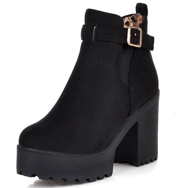 boots bonjomarisa female flock buckle block heel ankle platform brand solid fashion women leisure casual shoes woman1 enp0, Black
boots bonjomarisa female flock buckle block heel ankle platform brand solid fashion women leisure casual shoes woman1 enp0, Black