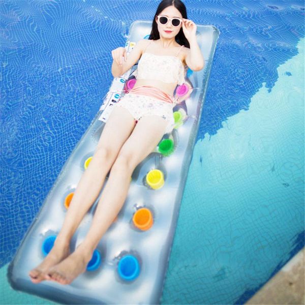 inflatable floating row hammock lounge pool float thickened pvc 18-hole bed life vest & buoy
inflatable floating row hammock lounge pool float thickened pvc 18-hole bed life vest & buoy