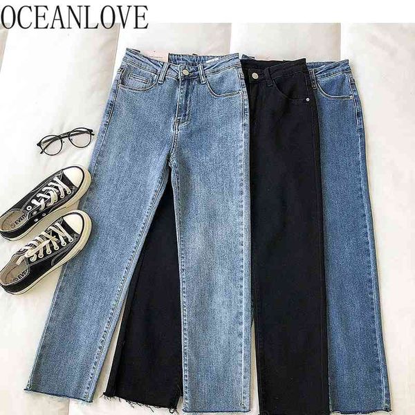 woman jeans solid high waist spring vintage korean jenas femme ankle-length straight pants pockets fashion 210415, Blue
woman jeans solid high waist spring vintage korean jenas femme ankle-length straight pants pockets fashion 210415, Blue
