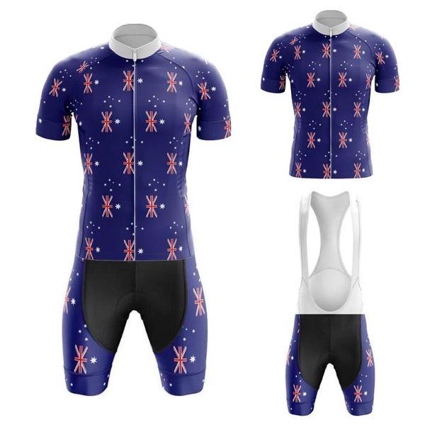australia summer cycling jersey set team hombre equipamento de multiple styles can customize racing sets, Black;blue
australia summer cycling jersey set team hombre equipamento de multiple styles can customize racing sets, Black;blue