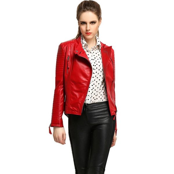 women's leather & faux 100% real sheepskin coat female short slim genuine jacket women natural jackets outerwear jaqueta de couro, Black
women's leather & faux 100% real sheepskin coat female short slim genuine jacket women natural jackets outerwear jaqueta de couro, Black