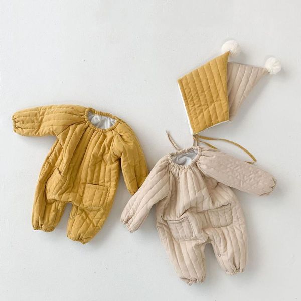 baby jumpsuit winter korean long-sleeved girl's fashion clothes sets boys casual solid color children soft rompers warm autumn jumpsuit, Blue
baby jumpsuit winter korean long-sleeved girl's fashion clothes sets boys casual solid color children soft rompers warm autumn jumpsuit, Blue