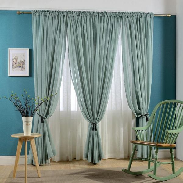 curtain & drapes dark-green tulle curtains for living room window bedroom kitchen home decor modern sheer voile 1pc
curtain & drapes dark-green tulle curtains for living room window bedroom kitchen home decor modern sheer voile 1pc