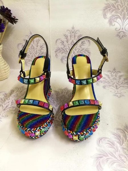 dress shoes woman fashion concise breathable casual heels sandals wedges bling longer size 35-43 super high summer women, Black
dress shoes woman fashion concise breathable casual heels sandals wedges bling longer size 35-43 super high summer women, Black