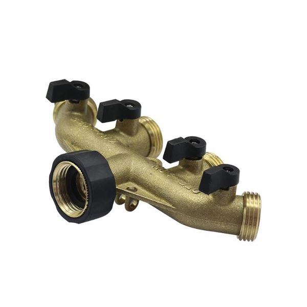 3/4" thread brass american/european valved 4-way splitters garden irrigation watering fittings water faucet connectors equipments
3/4" thread brass american/european valved 4-way splitters garden irrigation watering fittings water faucet connectors equipments