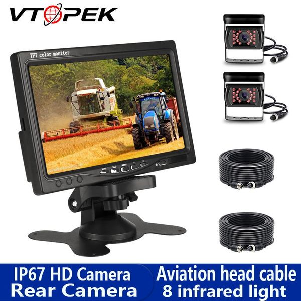 car rear view cameras& parking sensors vk 7'' hd monitor reversing camera lcd night vision 12-24v backup for bus truck excavator
car rear view cameras& parking sensors vk 7'' hd monitor reversing camera lcd night vision 12-24v backup for bus truck excavator