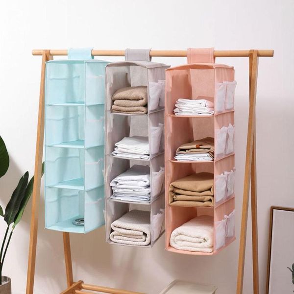 blue/pink/gray multi layer wardrobe closet organizer clothes rack non-woven shelf foldable fabric hanging storage a7t0 boxes & bins
blue/pink/gray multi layer wardrobe closet organizer clothes rack non-woven shelf foldable fabric hanging storage a7t0 boxes & bins