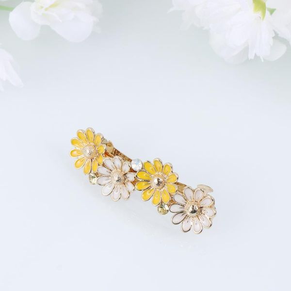 hair clips small spring hairpins alloy daisy flower hairpin simple pony tail clip fashion chic accessory for girls yellow
hair clips small spring hairpins alloy daisy flower hairpin simple pony tail clip fashion chic accessory for girls yellow