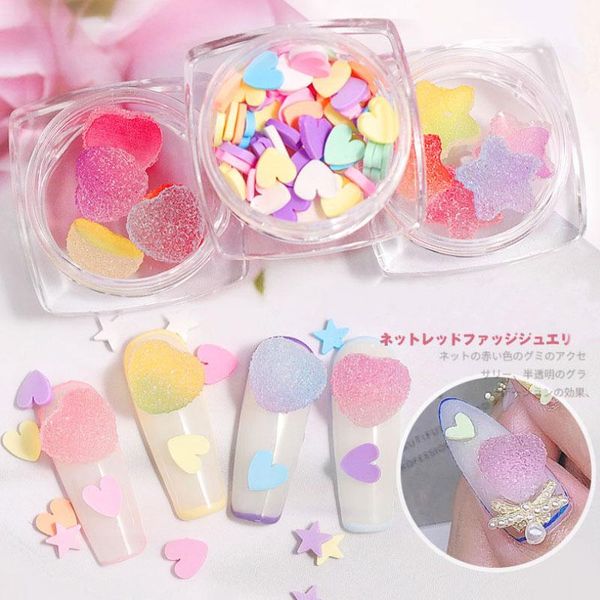 nail art decorations 2/5/100 / pcs candy color peach heart soft clay sticker decoration 3d three-dimensional love diy, Silver;gold
nail art decorations 2/5/100 / pcs candy color peach heart soft clay sticker decoration 3d three-dimensional love diy, Silver;gold