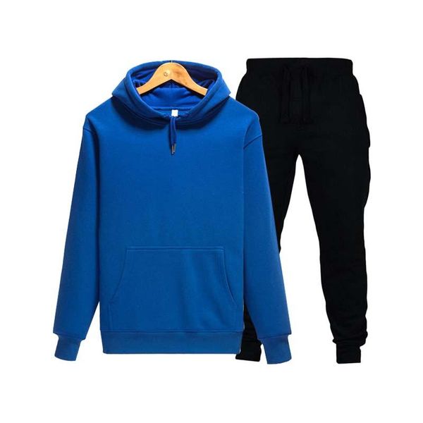 men's tracksuits casual suit fashion autumn winter sports hoodie + pants set loose sportswear, Gray
men's tracksuits casual suit fashion autumn winter sports hoodie + pants set loose sportswear, Gray