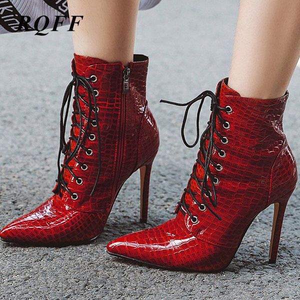 boots black red autumn ankle women plus big size 10 12 thin super high heel shoes woman fashion stone pattern pu white boot
boots black red autumn ankle women plus big size 10 12 thin super high heel shoes woman fashion stone pattern pu white boot