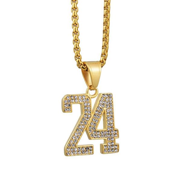 hiphop iced out letter 24 basketball pendant necklaces for men male gold color stainless steel chains men's hip hop jewelry gift, Silver
hiphop iced out letter 24 basketball pendant necklaces for men male gold color stainless steel chains men's hip hop jewelry gift, Silver