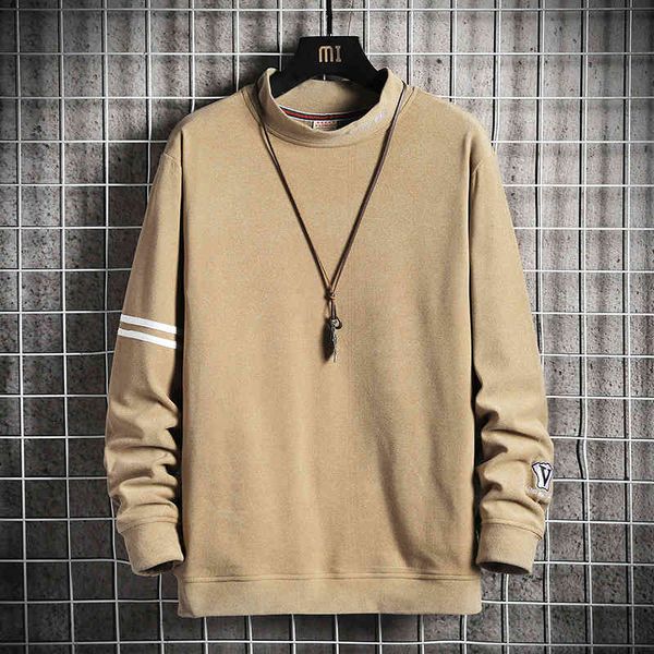 fashion fleece weiyi 2021 high collar long sleeve loose pullover men's wear coat hoodies, Black
fashion fleece weiyi 2021 high collar long sleeve loose pullover men's wear coat hoodies, Black