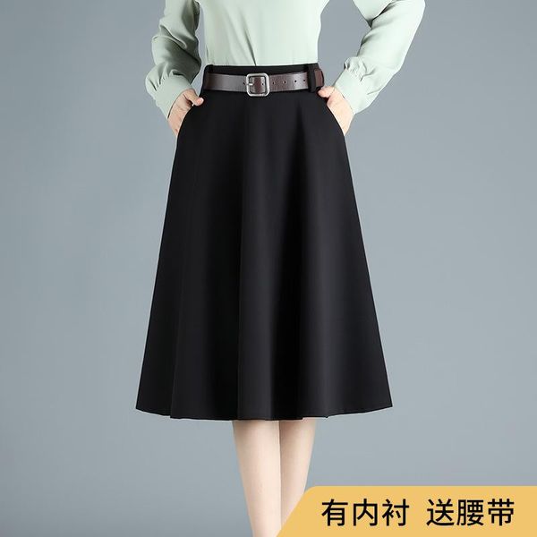 skirts 2021 autumn & winter high waist black slim a-line skirt casual elastic stretch women pleated with
skirts 2021 autumn & winter high waist black slim a-line skirt casual elastic stretch women pleated with