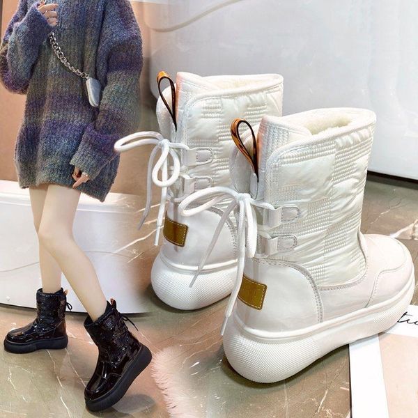 boots one yona2021 snow women low heels est style slip-on short plush keep warm, Black
boots one yona2021 snow women low heels est style slip-on short plush keep warm, Black