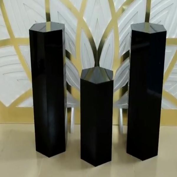 party decoration 3pcs/set)mental stand pillars flower round black dessert table wedding yudao866
party decoration 3pcs/set)mental stand pillars flower round black dessert table wedding yudao866