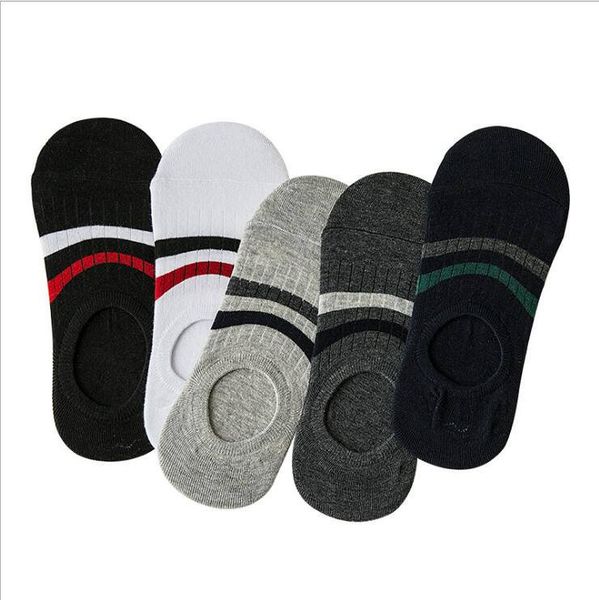 two bars invisible in spring and summer men's socks lnw087a nice non-slip cotton short drawbar sock sockings, Black
two bars invisible in spring and summer men's socks lnw087a nice non-slip cotton short drawbar sock sockings, Black