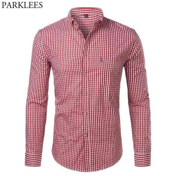 mens plaid cotton casual slim fit long sleeve button down dress shirts fashion men work business brand shirt chemise homme 210705, White;black
mens plaid cotton casual slim fit long sleeve button down dress shirts fashion men work business brand shirt chemise homme 210705, White;black