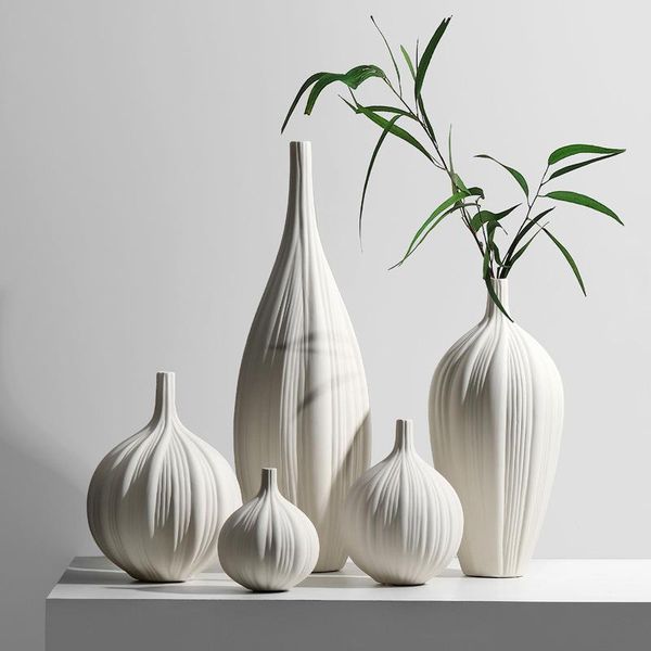 minimalist creative elegant ceramic vase decoration dried flower flowerpot modern style living room table soft home vases
minimalist creative elegant ceramic vase decoration dried flower flowerpot modern style living room table soft home vases