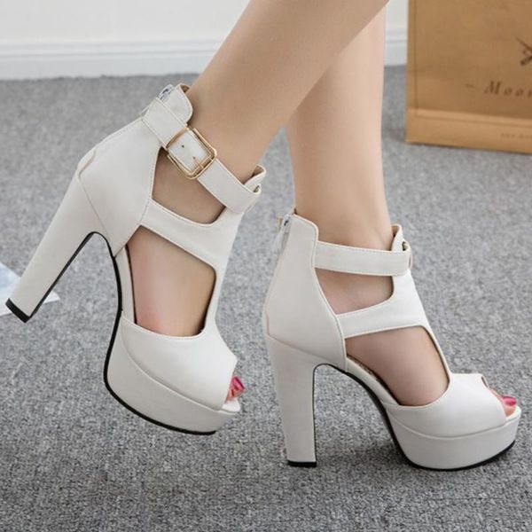 sandals 2021 nightclub thick high heels woman fish's mouth shoes peep toe platform summer women office size 50, Black
sandals 2021 nightclub thick high heels woman fish's mouth shoes peep toe platform summer women office size 50, Black