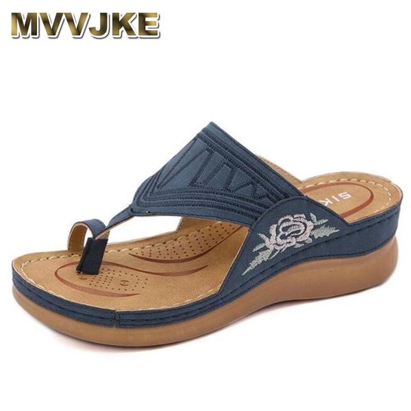 slippers mvvjke summer large size embroidered women's flip-flops with slope heel lightweight non-slip beach shoes, Black
slippers mvvjke summer large size embroidered women's flip-flops with slope heel lightweight non-slip beach shoes, Black