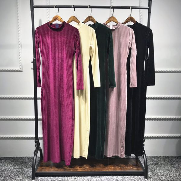 turkey muslim veet abaya dress women long sleeve bodycon slim solid elegant vestidos islamic clothing india musulman abayas, Red
turkey muslim veet abaya dress women long sleeve bodycon slim solid elegant vestidos islamic clothing india musulman abayas, Red