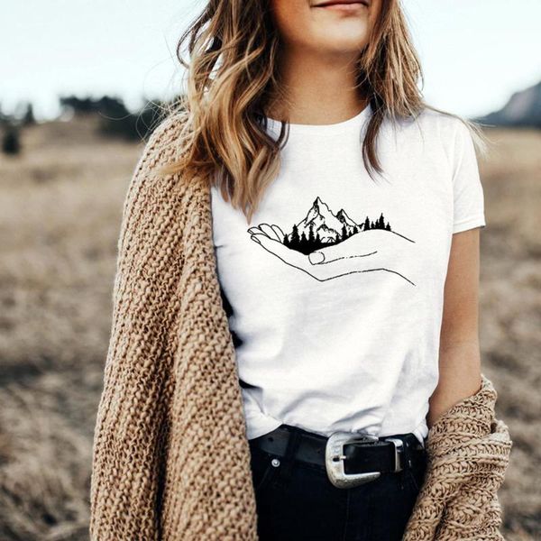 women's t-shirt short sleeve mountain print travel 90s white harajuku graphic tees women o-neck clothing streetwear tumblr
women's t-shirt short sleeve mountain print travel 90s white harajuku graphic tees women o-neck clothing streetwear tumblr