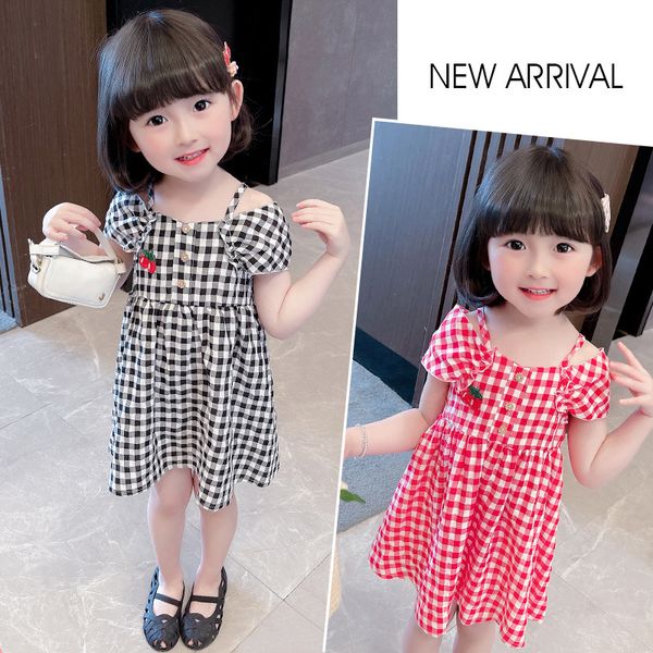 women's checkered princess skirt, fashionable, short sleeve, casual beach skirt, Red;yellow
women's checkered princess skirt, fashionable, short sleeve, casual beach skirt, Red;yellow