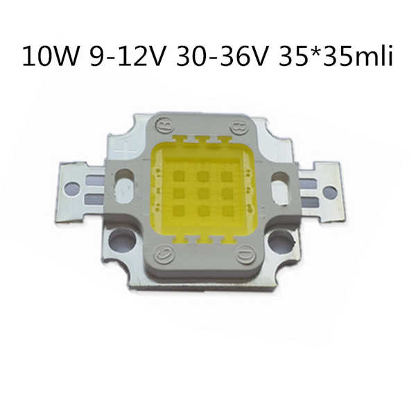 light beads 100pcs/lot 10w led integrated high power white/warm white 300ma 1050ma 9-12v 30-36v chip 35*35mil taiwan chips good quality
light beads 100pcs/lot 10w led integrated high power white/warm white 300ma 1050ma 9-12v 30-36v chip 35*35mil taiwan chips good quality