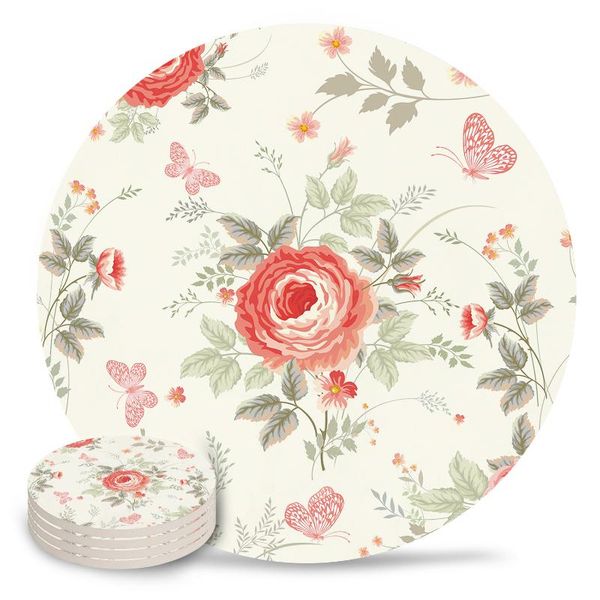 mats & pads valentine's day roses coasters for cup dining table kitchen decor non slip home decoration accessories modern
mats & pads valentine's day roses coasters for cup dining table kitchen decor non slip home decoration accessories modern