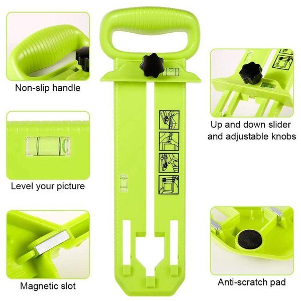 professional hand tool sets picture hanger po frame level ruler multi-function wall hanging measuring locator with portable handle
professional hand tool sets picture hanger po frame level ruler multi-function wall hanging measuring locator with portable handle