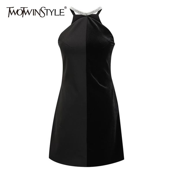 vintage hit color dress for women halter sleeveless high waist patchwork diamond dresses female summer fashion 210520, Black;gray
vintage hit color dress for women halter sleeveless high waist patchwork diamond dresses female summer fashion 210520, Black;gray