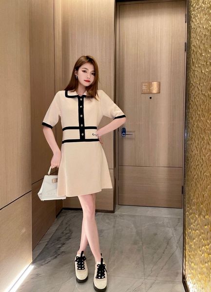 designer women's dresses, new 2022 short sleeve g embroidered knit dresses, Black;gray
designer women's dresses, new 2022 short sleeve g embroidered knit dresses, Black;gray
