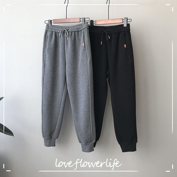cozok elastic waist plush thickened legged sports pants women's winter korean harlem pants women's 9559 210521, Black;white
cozok elastic waist plush thickened legged sports pants women's winter korean harlem pants women's 9559 210521, Black;white
