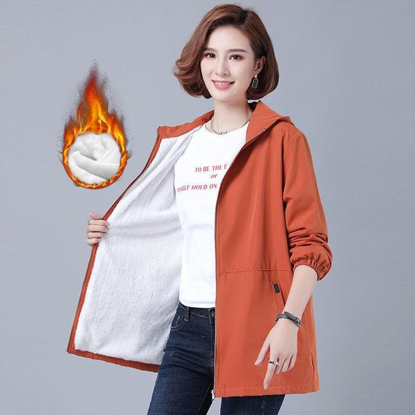 women's trench coats l-5xl winter plus velvet thick windbreaker jacket 2021 trendy large size casual warm coat mother overcoat, Tan;black
women's trench coats l-5xl winter plus velvet thick windbreaker jacket 2021 trendy large size casual warm coat mother overcoat, Tan;black