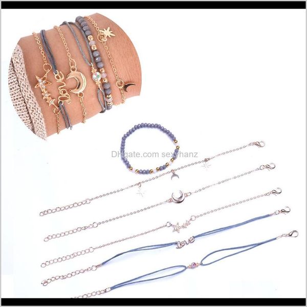 other jewelrykimter bohemian bracelet for women girls 6pcs/set pentagram moon letter pendant woven bracelets fashion jewelry summer gift dro, Golden;silver
other jewelrykimter bohemian bracelet for women girls 6pcs/set pentagram moon letter pendant woven bracelets fashion jewelry summer gift dro, Golden;silver