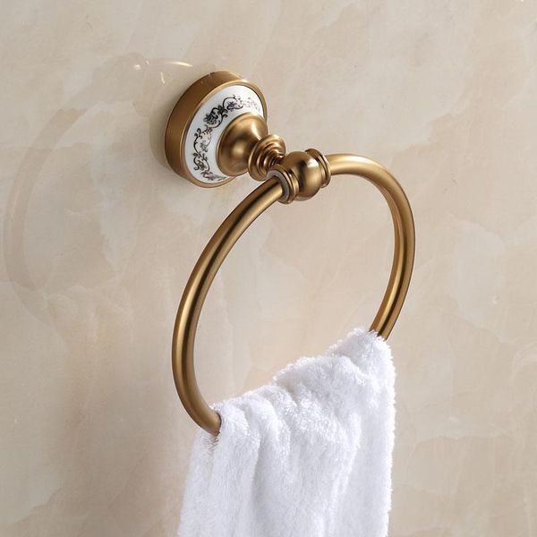 european space aluminum bronze towel ring antique brushed holder rack wall mounted bathroom accessories products rings
european space aluminum bronze towel ring antique brushed holder rack wall mounted bathroom accessories products rings