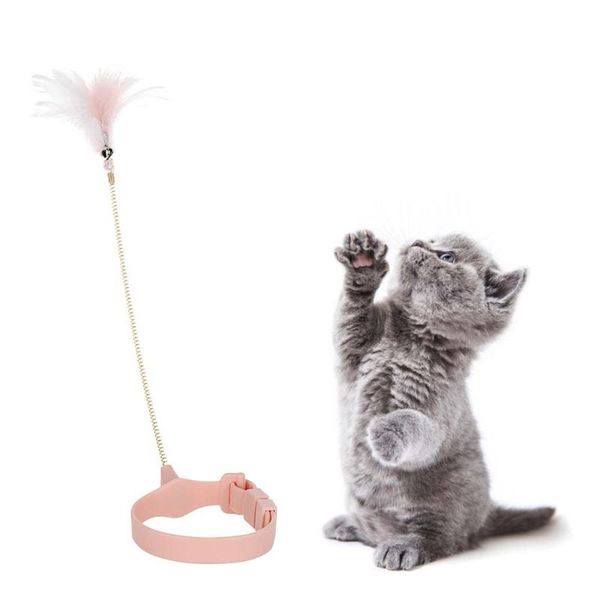 cat toys collar funny toy feather teaser stick bells interesting automatic foot interactive cats kitten
cat toys collar funny toy feather teaser stick bells interesting automatic foot interactive cats kitten