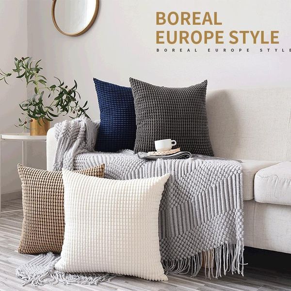 cushion/decorative pillow 45x45cm/50x50cm/30x50cm nordic style corn kernel sofa plush pillowcase solid color fabric home bedside back cushio
cushion/decorative pillow 45x45cm/50x50cm/30x50cm nordic style corn kernel sofa plush pillowcase solid color fabric home bedside back cushio