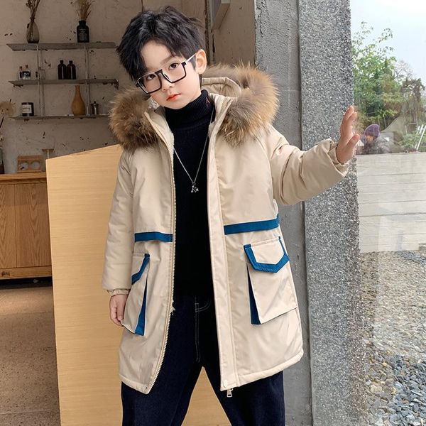 down coat teen boys winter parkas thick jacket kids warm outerwear children plus velvet hooded blue beige 6 8 10 12 years, Blue;gray
down coat teen boys winter parkas thick jacket kids warm outerwear children plus velvet hooded blue beige 6 8 10 12 years, Blue;gray