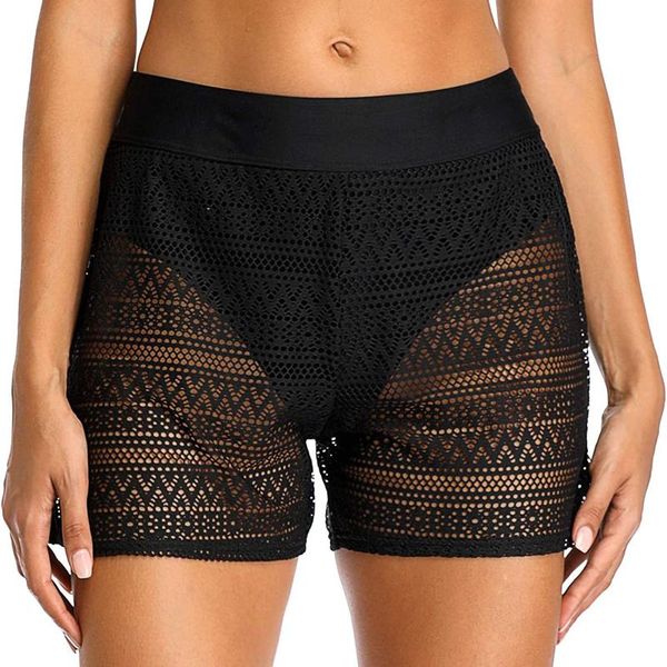 swimwear underwear summer women high waisted bikini 2021 swim shorts lace board swimsuit bottom quick dry panties women's, White;black
swimwear underwear summer women high waisted bikini 2021 swim shorts lace board swimsuit bottom quick dry panties women's, White;black