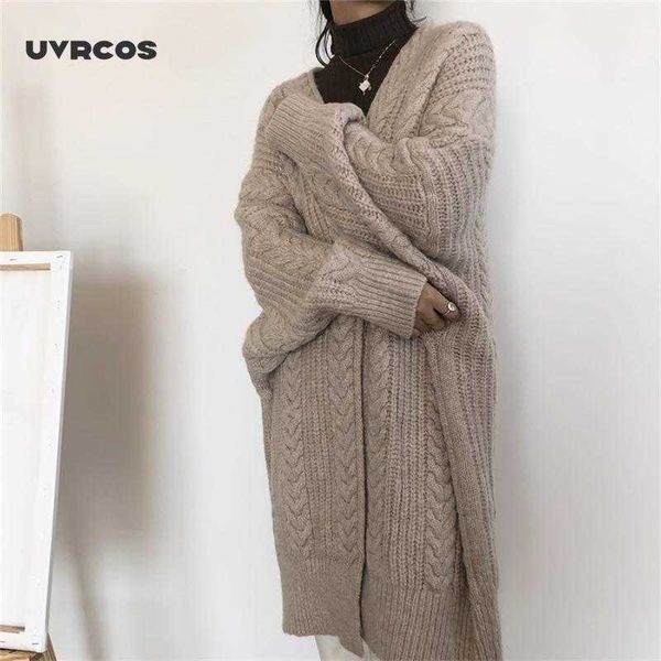 women's sweaters autumn winter fashionable bat sleeve cardigans oversize warm wild knitwear long coats jersey winter women 210712, White;black
women's sweaters autumn winter fashionable bat sleeve cardigans oversize warm wild knitwear long coats jersey winter women 210712, White;black