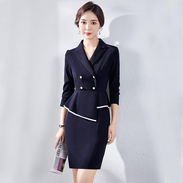 casual dresses high-end business dress 2021 style spring ol white-collar workers commuting elegant goddess temperament beauty salon, Black;gray
casual dresses high-end business dress 2021 style spring ol white-collar workers commuting elegant goddess temperament beauty salon, Black;gray