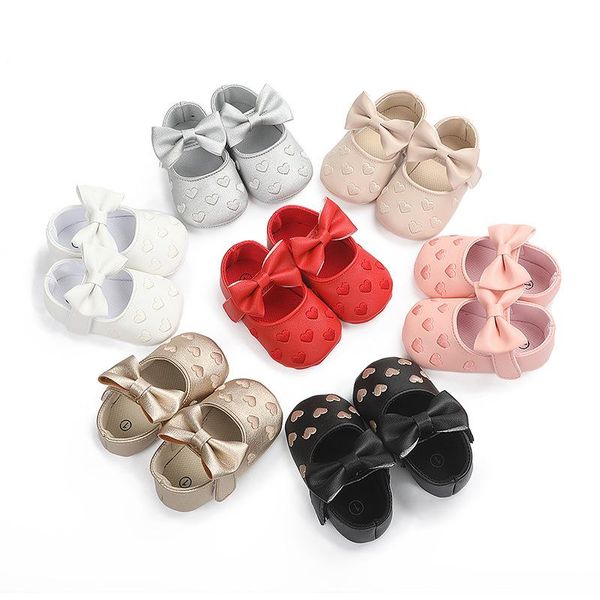first walkers borns baby leather shoes infant boy girl casual bow soft soled non-slip footwear toddler hook loop
first walkers borns baby leather shoes infant boy girl casual bow soft soled non-slip footwear toddler hook loop