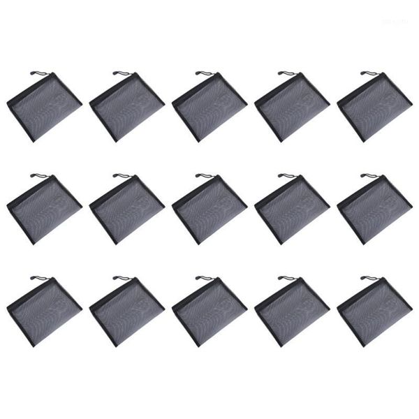 15pcs mesh gauze makeup bags zipper cosmetic travel pouches organizer for women girls ladies (black)1
15pcs mesh gauze makeup bags zipper cosmetic travel pouches organizer for women girls ladies (black)1